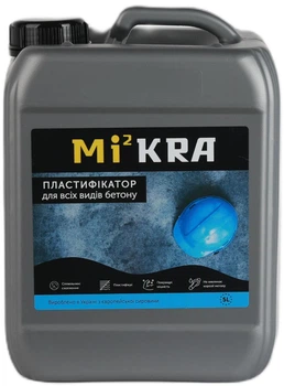 Пластифікатор для всіх видів бетону 5л Мі2кра