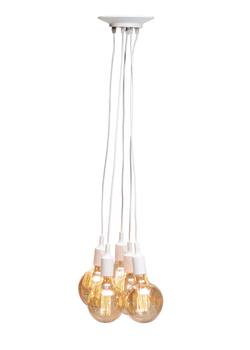 Светильник подвесной Лофт Light HouseLS-18679-5 WH белый