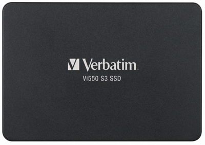 Накопичувач SSD 256Gb Verbatim Vi500 S3, SATA3, 2.5", 3D TLC, 560/460 МБ/с (49351)