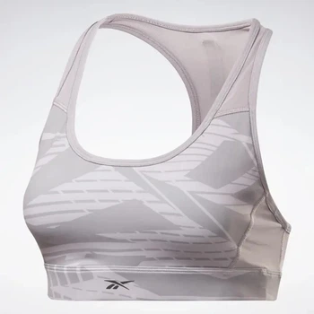 Спортивний топ Reebok Lm Lux Racer Bra Aop GE1033 gray XS