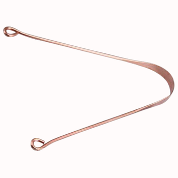 Скребок для чищення язика Маруті Tongue cleaner copper Maruti Мідний (00778)