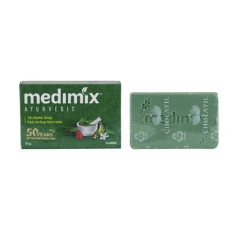 Мыло Медимикс классик Medimix classic Cholayil pvt ltd Антибактериальное 75 г (00271)