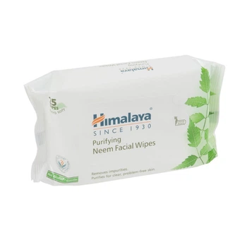 Влажные салфетки для лица Ним Хималая Neem fasial wipes Himalaya 10 шт (00875)