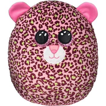 Maskotka TY Squish-a-Boos Lampart Lainey Różowy 30 cm (0008421391998)