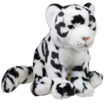 М'яка іграшка Bon Ton Toys WWF Plush Collection Сніговий барс 19 см (8719066000450)