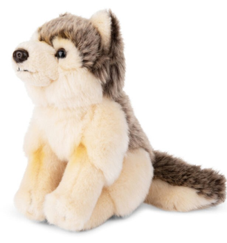 М'яка іграшка Bon Ton Toys WWF Plush Collection Вовк 15 см (8712269005482)