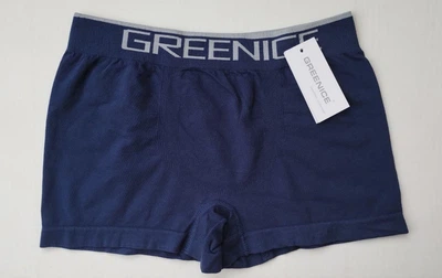 Боксеры мужские Greenice бесшовные синий темный M\L 4823