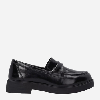 Loafersy damskie skórzane Venezia D017PABLOBM032 40 Czarne (5906140521175)