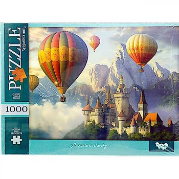 Пазли 1000 елементів A castle in sky DANKO TOYS (C1000-13-01,02,03,04...10)