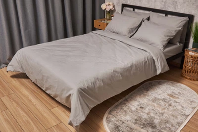 Пододеяльник Moon&Star Бязь Gold Люкс Gray Двуспальный 175x210 см (MS-870000032)