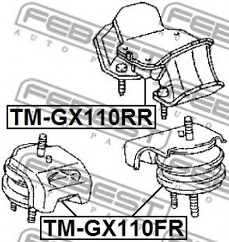 Опора двигуна / КПП Febest (TMGX110FR)