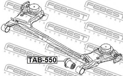 Сайлентблок підвіски Febest (TAB550)