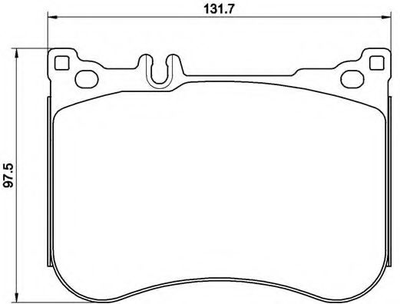 Гальмівні колодки дискові Brembo (P50114)