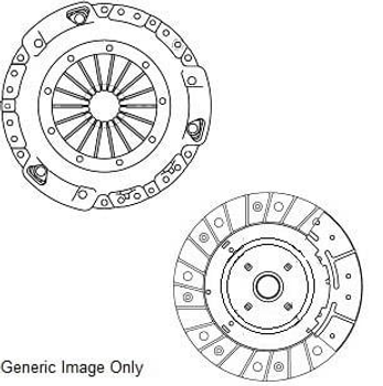 Комплект зчеплення Opel Insignia A 2.0 CDTI 08-17 (240mm) National (CK10394)