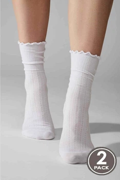 Носочки, 2 штуки Legs 36-40 Белый (97173)