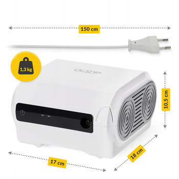 Інгалятор небулайзер 4FIZJO PRO компресорний з дисплеєм P-5905973402033