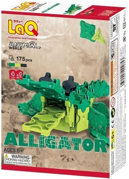 Klocki konstrukcyjne LaQ Alligator 175 elementów (4952907003010)