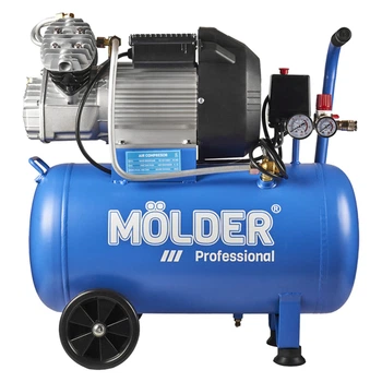 Компрессор воздушный Molder с ресивером 50л, 356л/мин, 2200Вт