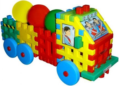 Конструктор Macyszyn Toys Вантажівка з кульками (5907760025821)