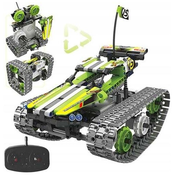 Klocki konstrukcyjne Pro Kids RC 3 w 1 Pojazd gąsienicowy Robot 353 elementy (5903943005611)