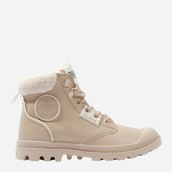 Жіночі зимові черевики високі Palladium Pampa Hi Snow Warm 94380-235-M 36 (3.5UK) 22.5 см Бежеві (196660583561)