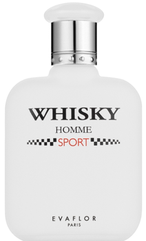 Zestaw Woda toaletowa męska Evaflor Whisky Homme Sport 100 ml + dezodorant 150ml  + klips na banknoty (3509169930656)