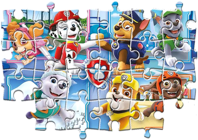 Puzzle Clementoni Psi Patrol 2 w 1 2 x 60 elementów 21617 (8005125216178)