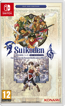 Gra Nintendo Switch Suikoden I&II HD Remaster Gate Rune and Dunan Unification Wars Day One Edition (Kartridż) (4012927086650)