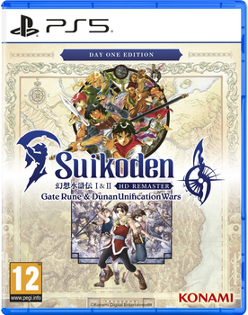 Gra PS5 Suikoden I&II HD Remaster Gate Rune and Dunan Unification Wars Day One Edition (Blu-ray płyta) (4012927151204)