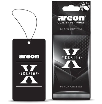 Сухой освежитель воздуха "Areon" - X-version - Black Crystal (Чёрный кристалл)