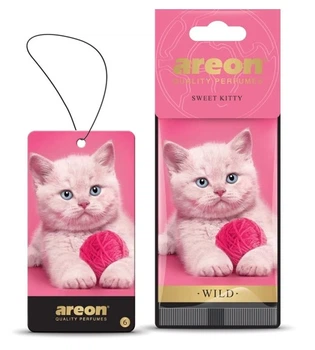 Сухий освіжувач повітря - "Areon" - Wild - Sweet Kitty (Солодке кошеня)