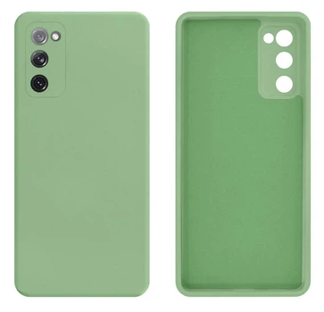 Чохол Silicone case Camera Protective Samsung S20 FE (19) м'ятний Mint