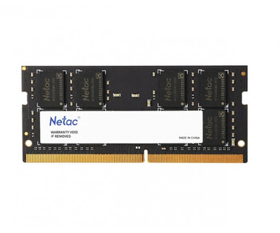 Пам'ять SO-DIMM, DDR4, 8Gb, 3200 MHz, Netac, 1.2V, CL22 (NTBSD4N32SP-08)