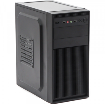 Компьютерный корпус Minitower micro-ATX 450Вт USB 3.0 черный