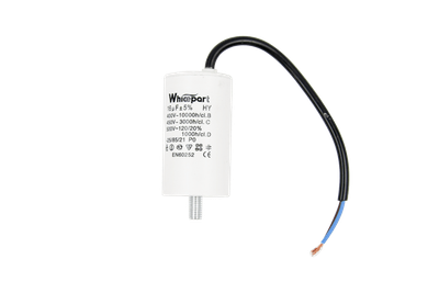 Конденсатор CBB60-G 16 мкФ, 450 В, Whicepart (провід + болт)