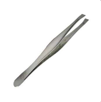 Пинцет для коррекции бровей скошенный QPI Professional QP-19