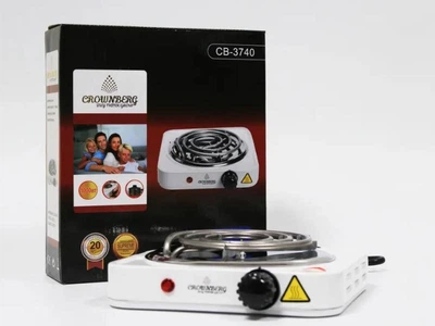Электроплита CROWNBERG СВ-3740 1000W спиральная