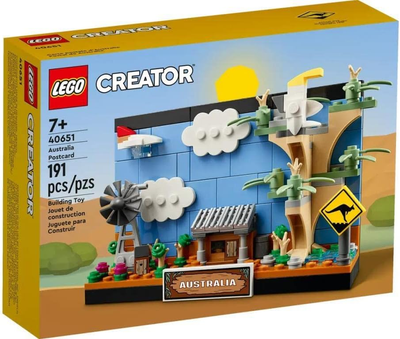 Конструктор LEGO Creator Australia Postcard 191 деталь (40651) (955555904642236) - Уцінка