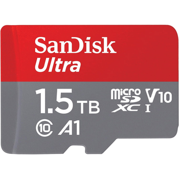 Карта памяти SanDisk microSDXC 1.5TB UHS-I U1 Class 10 V30 A1 Ultra (SDSQUAC-1T50-GN6MA) [112841]
