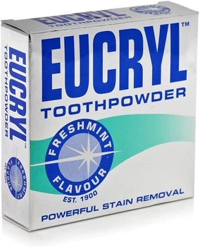 Порошок для відбілювання зубів Eucryl Toothpowder Freshmint 50 г