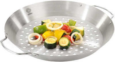 Wok grillowy Gefu Bbq do kurczaka i warzyw 36 cm (4006664891561)