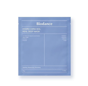 Ночная гидрогелевая маска с керамидами против сухости Biodance Hydro Cera-Nol Real Deep Mask