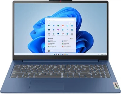 Ноутбук Lenovo IdeaPad Slim 3 15AMN8, (82XQ0070PB) AMD Ryzen 3 7320U / RAM 8 ГБ / SSD 512 ГБ / Radeon Graphics / Windows 11 / синій