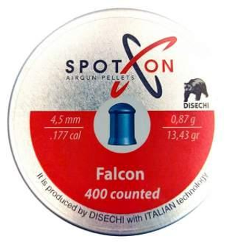 Кулі Spoton Falcon 4.5 мм 0.87 г 400 шт