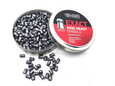 Кулі JSB Exact King Heavy кал.6.35мм 2.2г 300шт