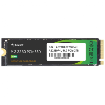Накопичувач SSD M.2 2280 2TB Apacer (AP2TBAS2280P4U-1)[74148]