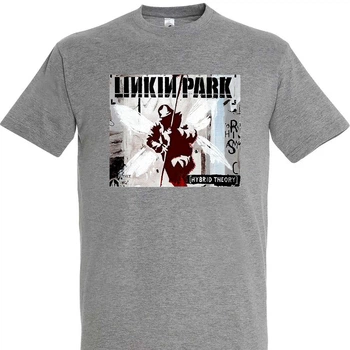 Футболка Linkin Park Hybrid Theory PG0720 goodreclama M Сірий