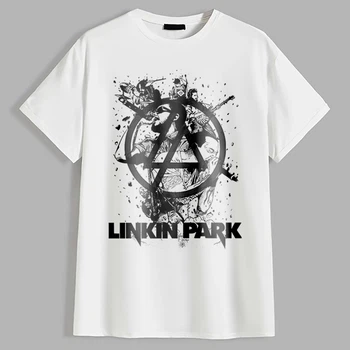 Футболка Linkin Park Вібрації PG06968 goodreclama S Білий