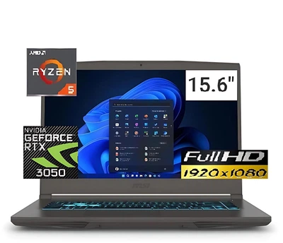 Ноутбук Для Геймінгу (2024) MSI Thin A15 Ryzen 5-7535HS/16GB/512/Win11X RTX3050 144Hz