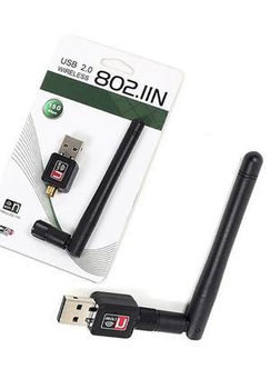 Наружная сетевая USB Wi-Fi антенна адаптер Wireless 802.IIN 600Mbps для компьютера, ноутбука, Т2 телевизора Че